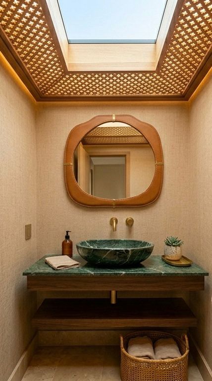 Lavabo projetado com identidade