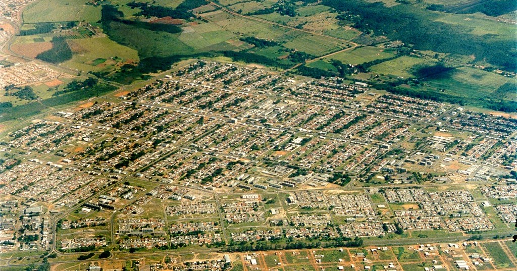 Vista aérea de Sobradinho DF